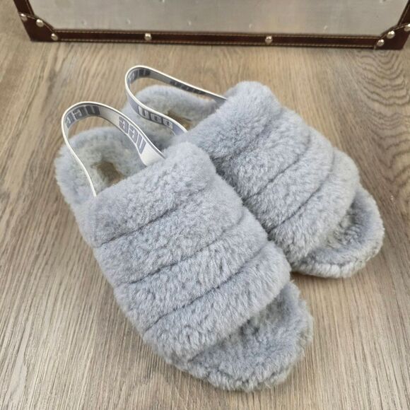 UGG Fluff Yeah Slides Size 10 - Picture 1 of 9